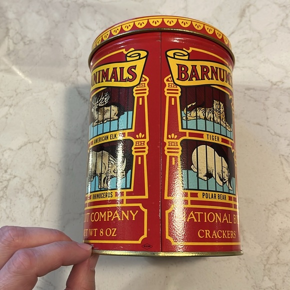 Vintage 1979 Barnum's Animal Crackers Tin Canister - Picture 6 of 16